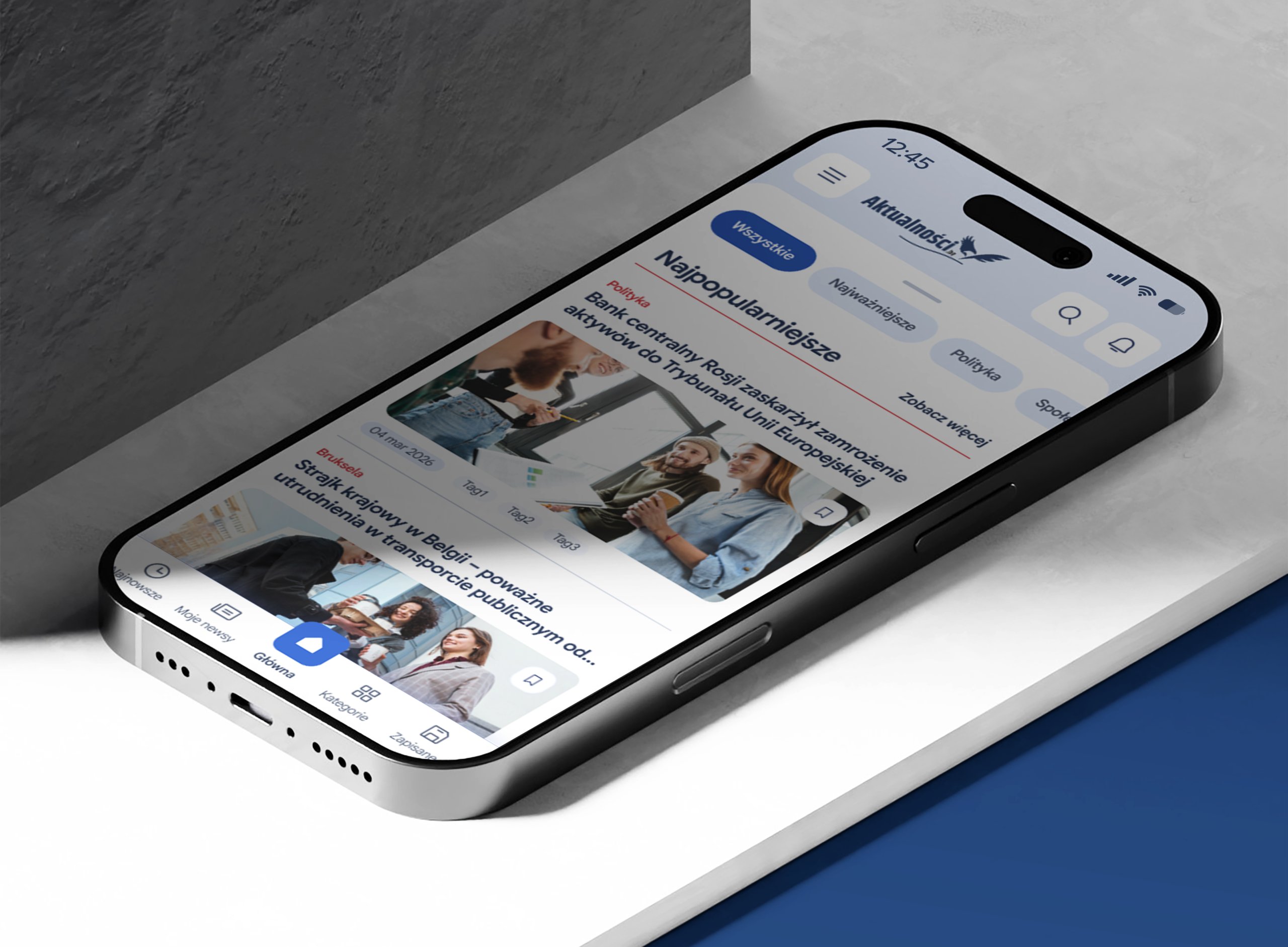 Aktualnosci.be. Redesign, po którym newsy chce się czytać