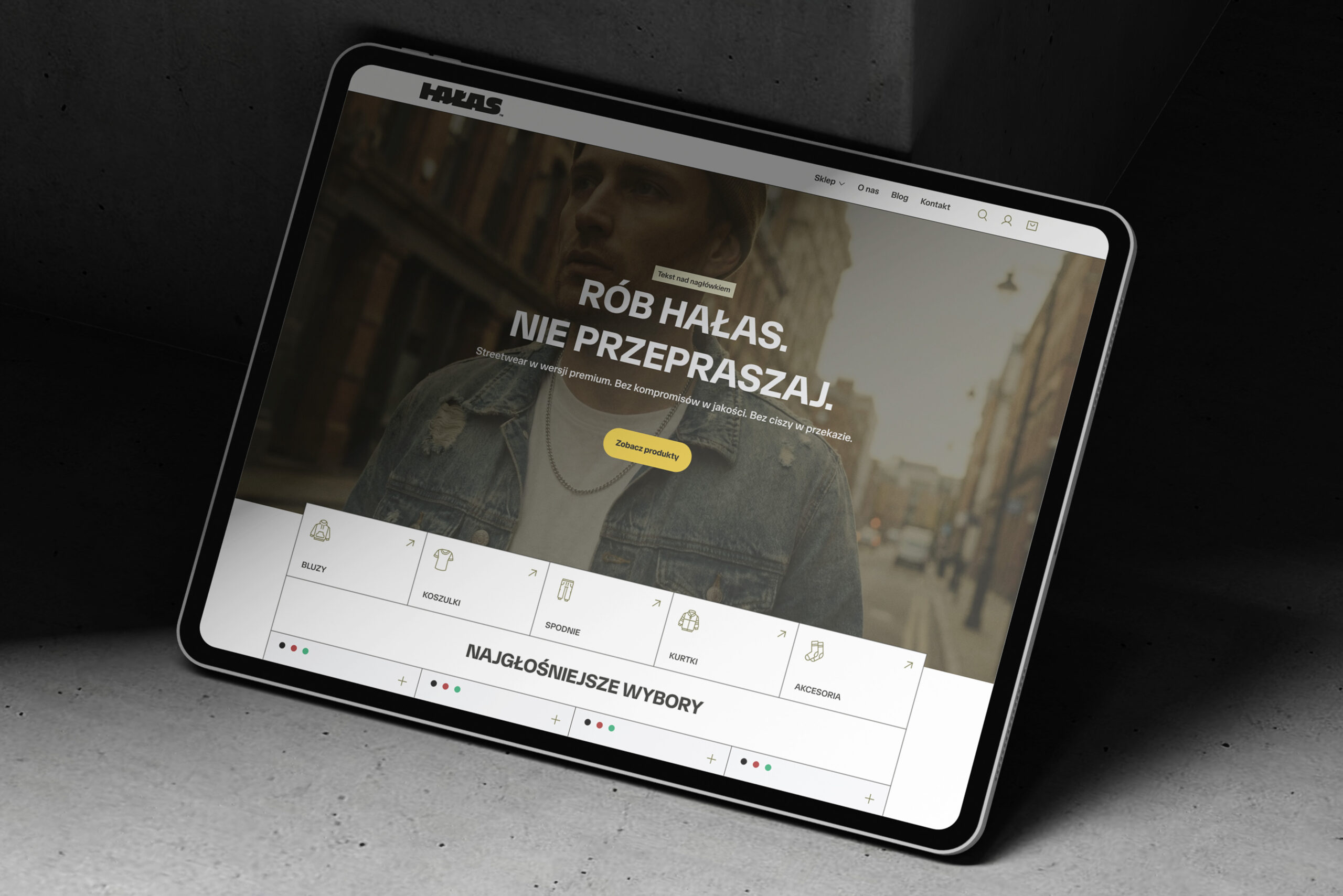 Hałas. Sklep streetwear, który nie wygląda jak każdy inny